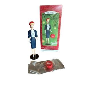Vintage 2000 Hallmark Keepsake Ornament Barbie "Commuter Set" NEW in Box
